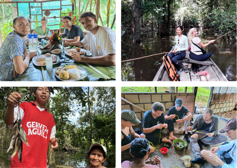 Actividades y gastronomía en la Amazonía Colombiana con NAI-Chambira