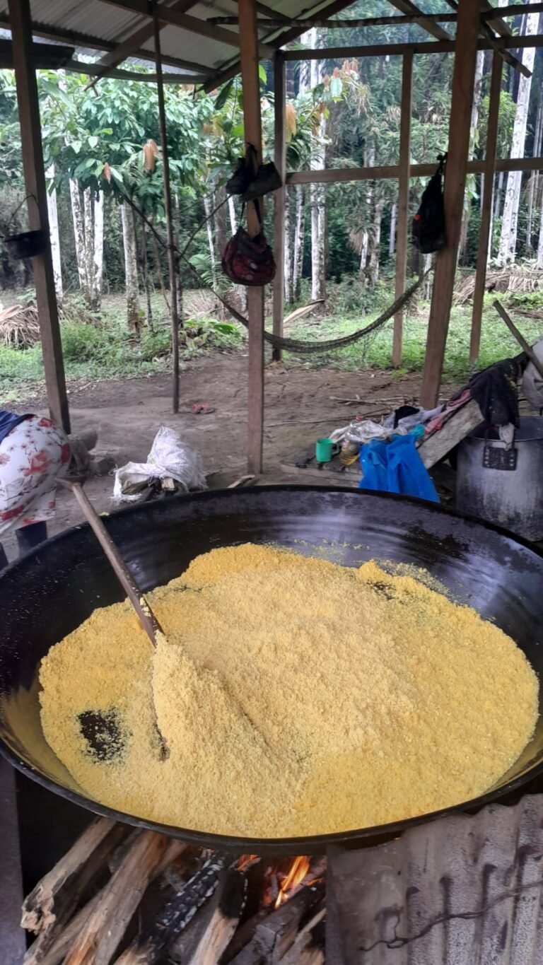 NAI-chambira - Elaboración de la fariña
