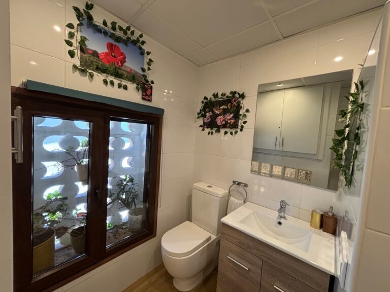 Baño flores 3