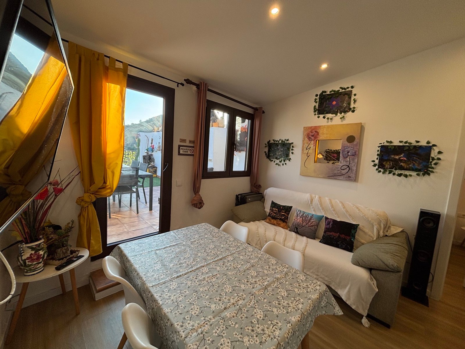 Salon-cocina-flores 4